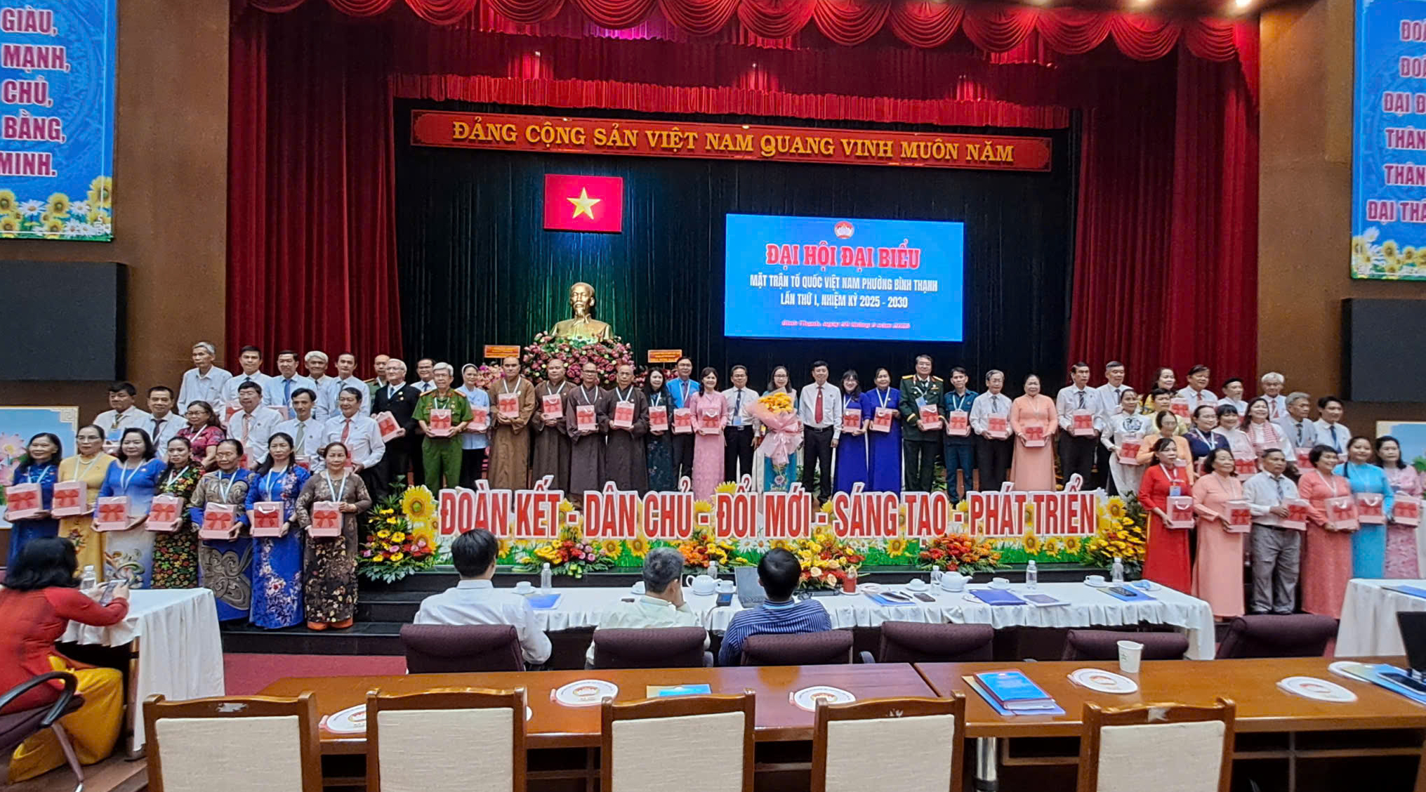 Phường B&igrave;nh Thạnh tổ chức Đại hội MTTQ Việt Nam lần thứ I, nhiệm kỳ 2025 - 2030 - Ảnh 5.