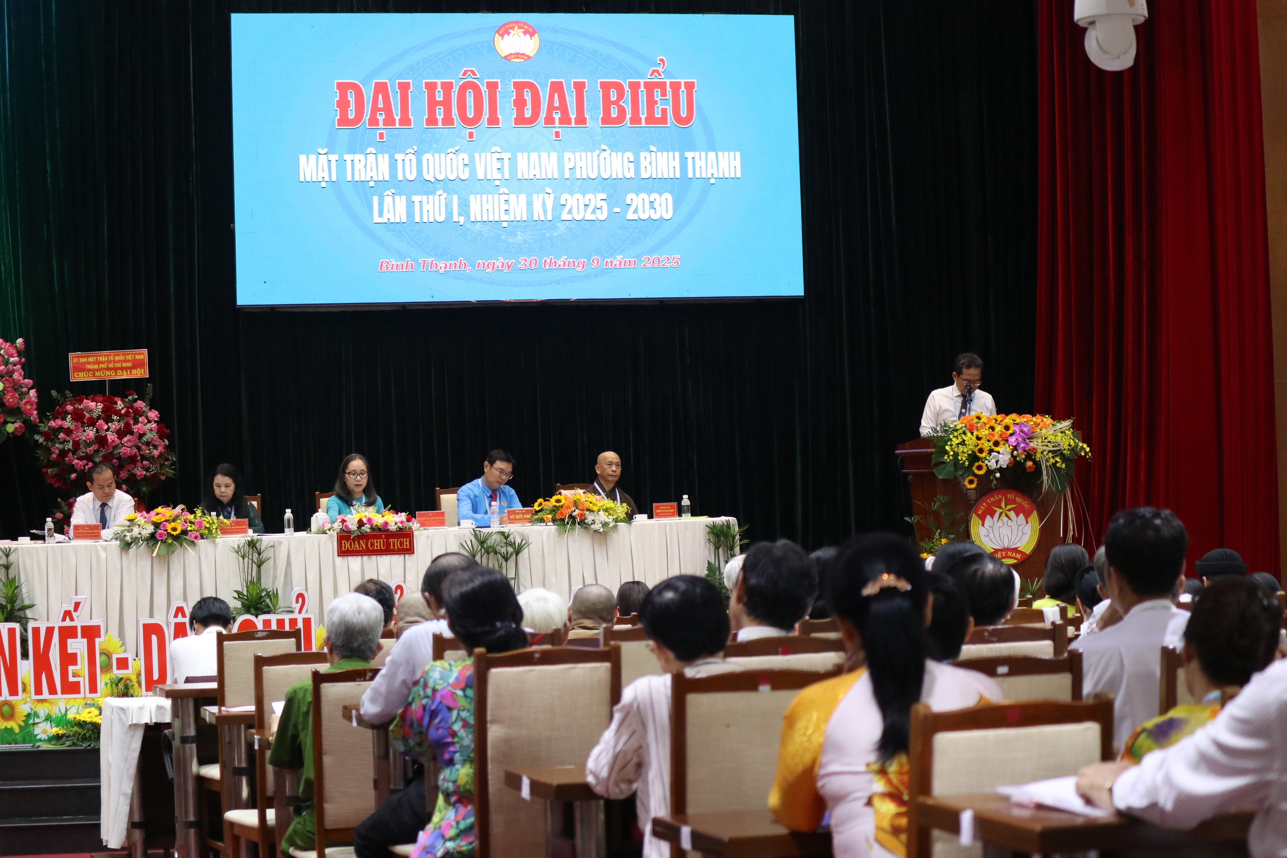Phường B&igrave;nh Thạnh tổ chức Đại hội MTTQ Việt Nam lần thứ I, nhiệm kỳ 2025 - 2030 - Ảnh 1.
