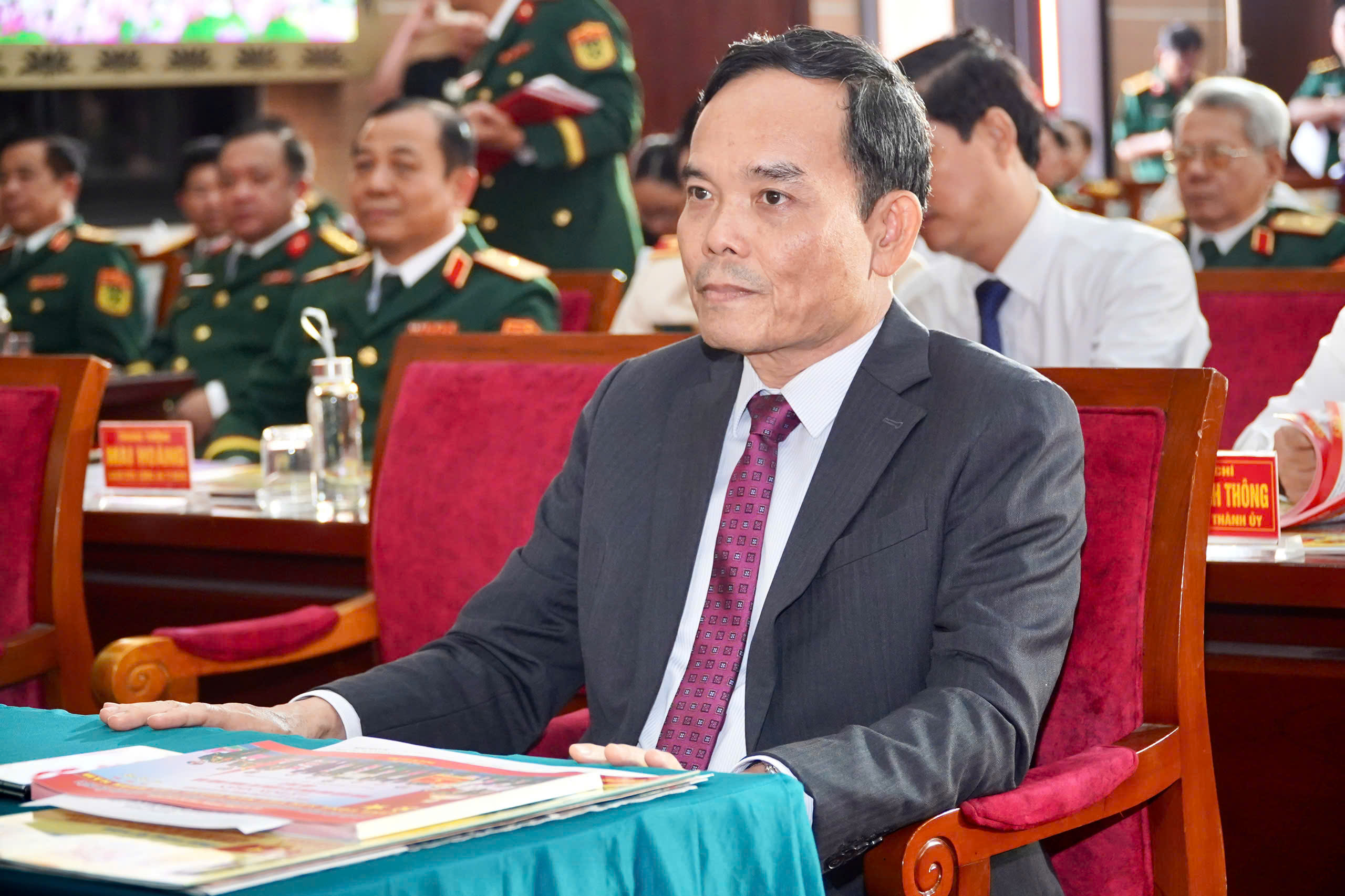 B&iacute; thư Th&agrave;nh ủy TP HCM Trần Lưu Quang dự Lễ kỷ niệm 80 năm Ng&agrave;y truyền thống LLVT th&agrave;nh phố - Ảnh 1.