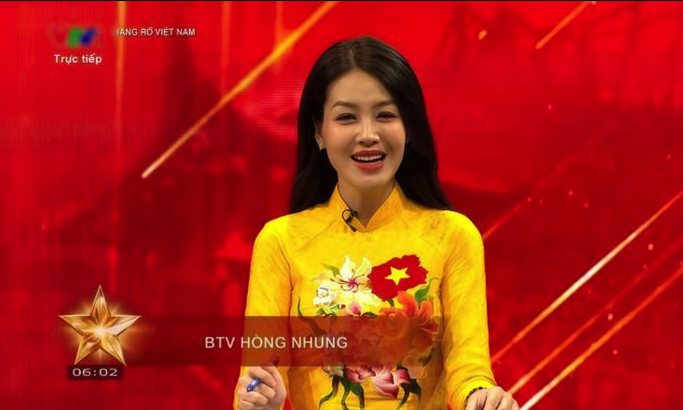 Bí mật về chiếc áo dài đỏ "gây sốt" trên sóng VTV1 ngày Quốc khánh - Ảnh 5.