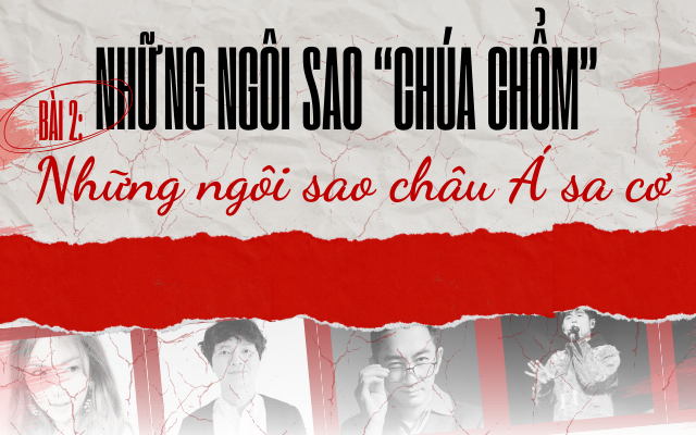 Những ngôi sao châu Á sa cơ