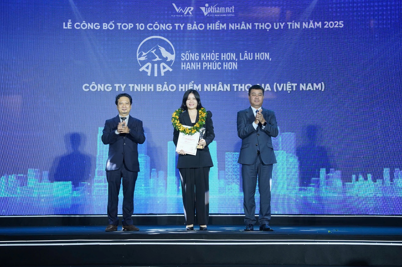 Hơn 1.230 tỉ đồng quyền lợi bảo hiểm đ&atilde; được AIA Việt Nam chi trả trong 7 th&aacute;ng đầu năm 2025- Ảnh 1.