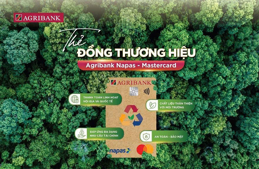 Agribank ra mắt thẻ đồng thương hiệu Napas - Mastercard: Một thẻ, mọi giao dịch, vì tương lai xanh- Ảnh 1.