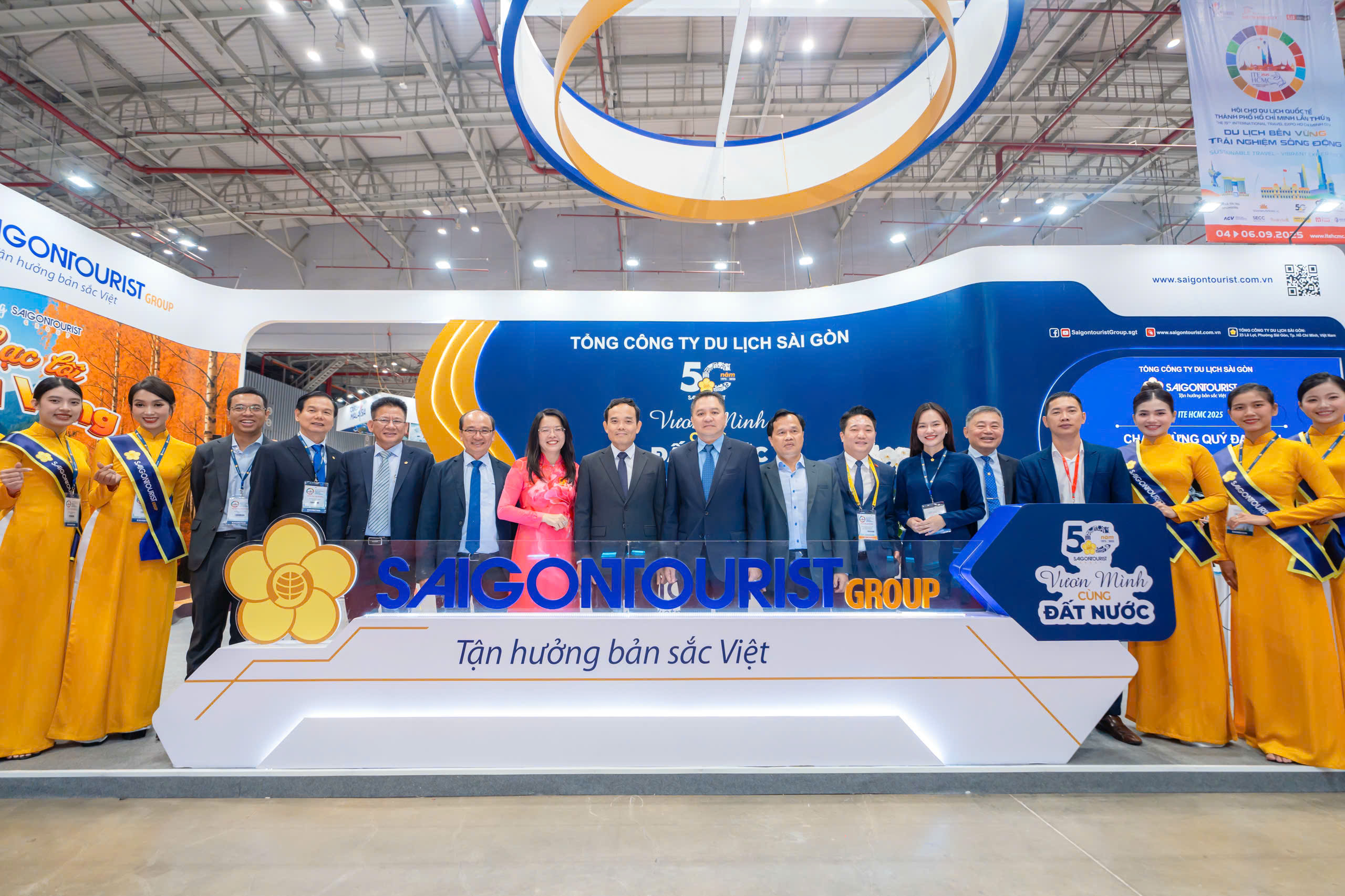 Saigontourist Group tự hào là “Nhà tài trợ Kim Cương”, áp dụng loạt ưu đãi du lịch tại ITE HCMC 2025- Ảnh 2.