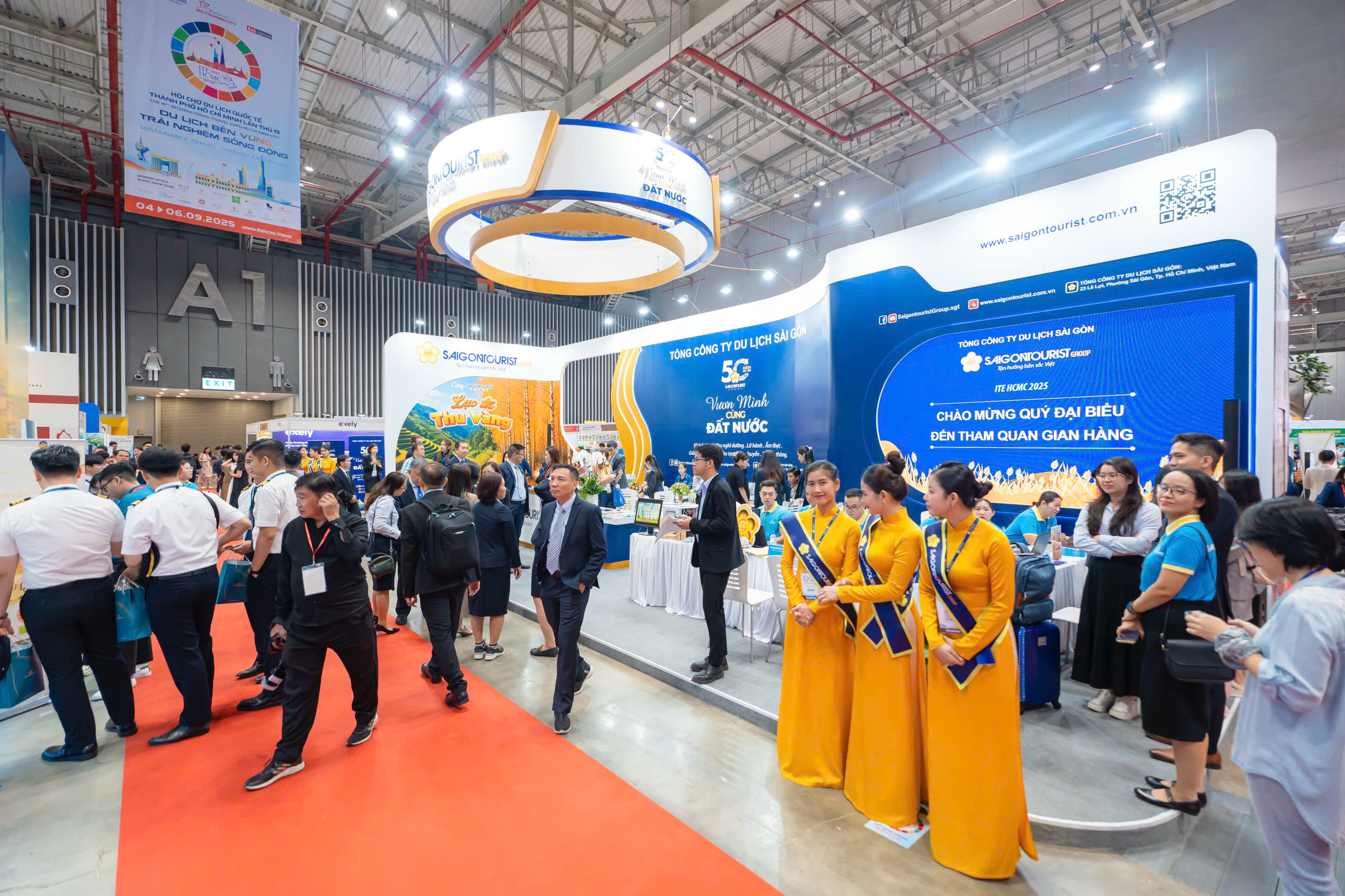 Saigontourist Group tự hào là “Nhà tài trợ Kim Cương”, áp dụng loạt ưu đãi du lịch tại ITE HCMC 2025- Ảnh 4.