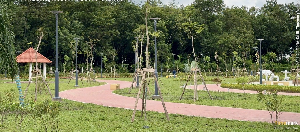 Khánh thành công viên gần 2 ha tại xã Phú Hòa Đông- Ảnh 2.