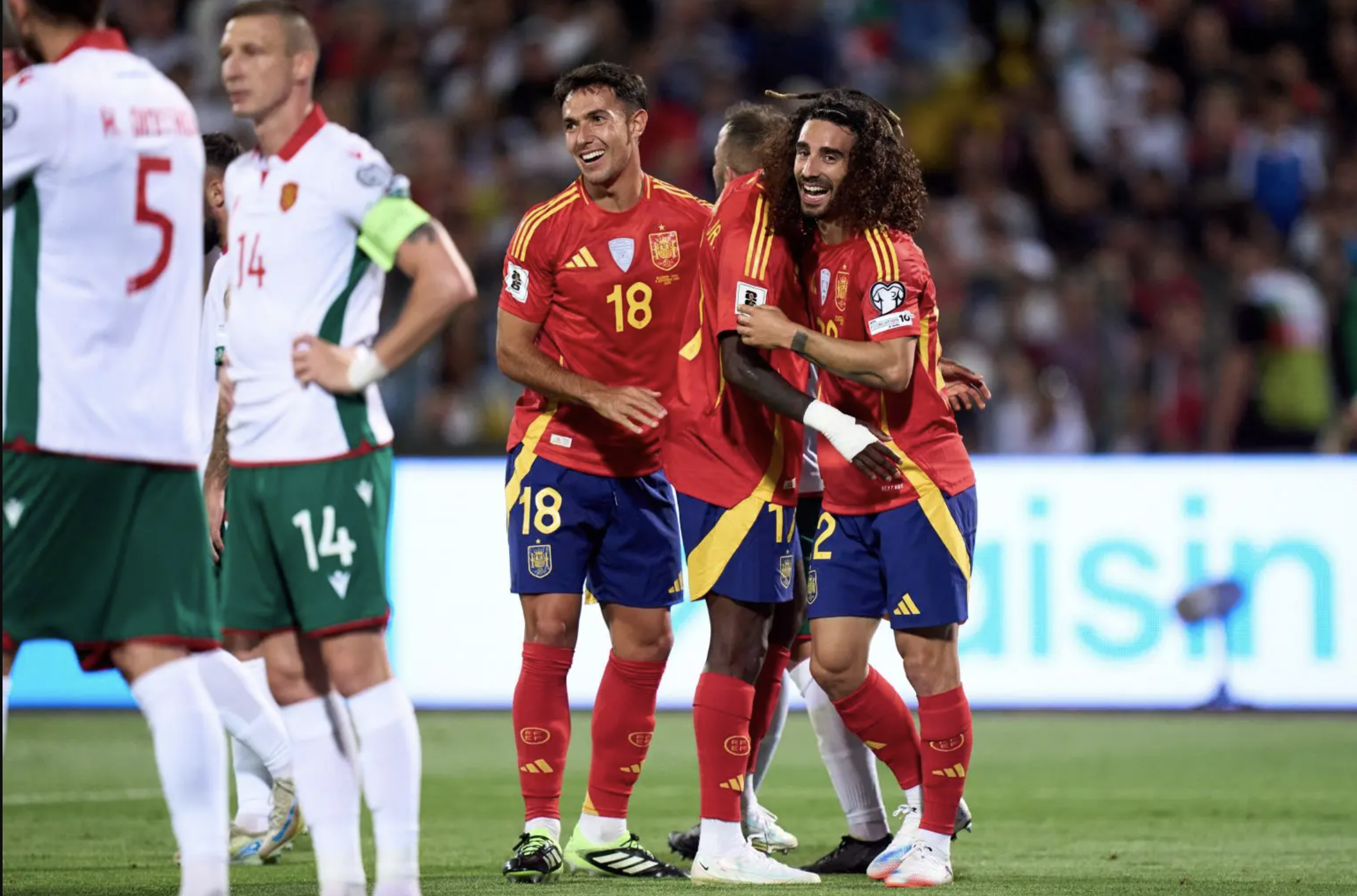 Yamal kiến tạo, T&acirc;y Ban Nha đ&egrave; bẹp chủ nh&agrave; Bulgaria 3-0 v&ograve;ng loại World Cup- Ảnh 5.
