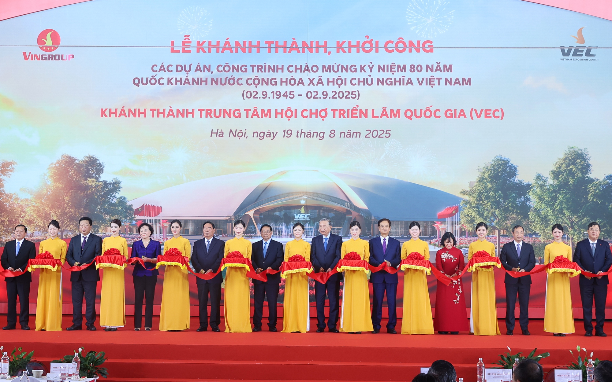 Ngày 19-12, đồng loạt khánh thành, khởi công các dự án lớn chào mừng Đại hội Đảng XIV