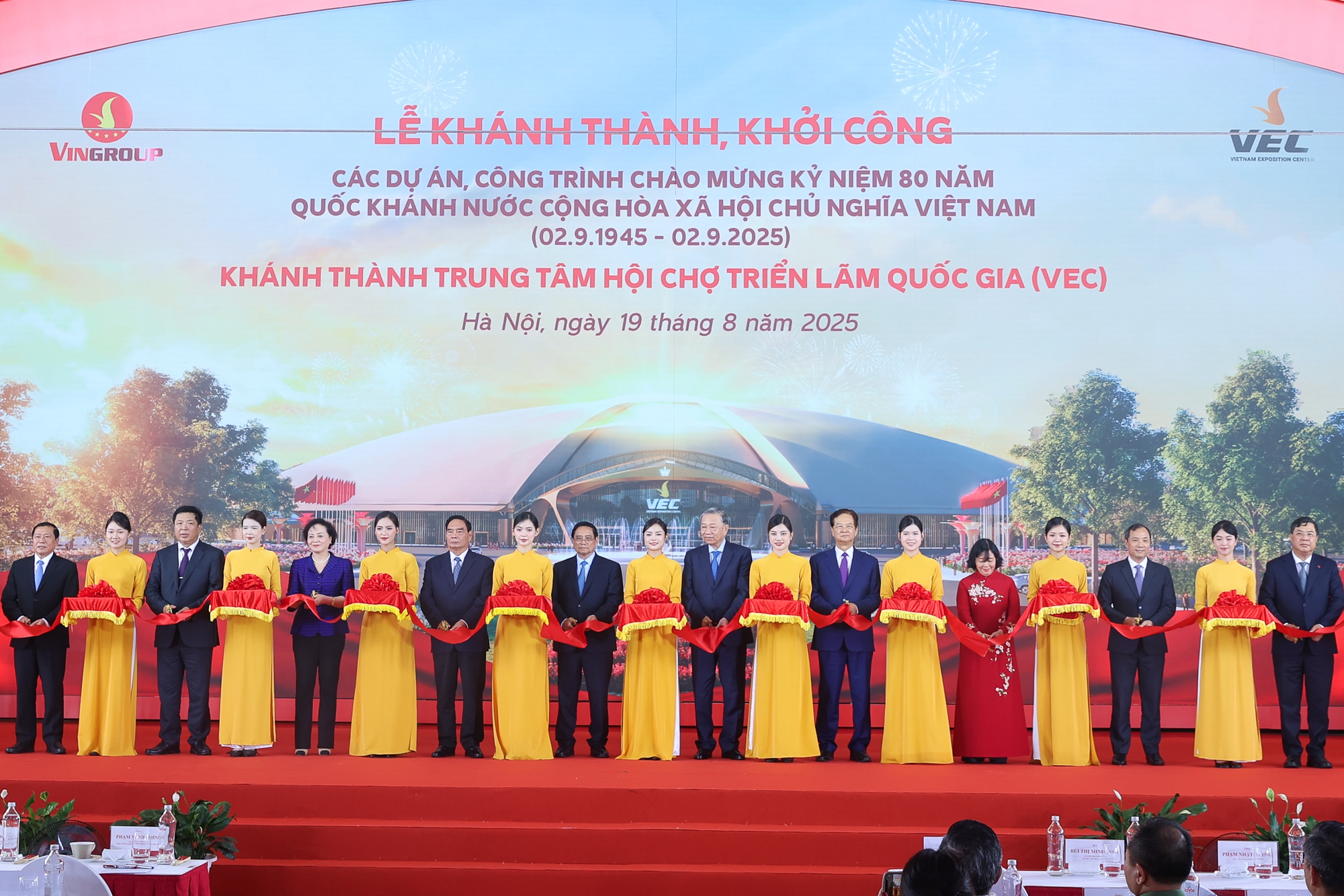 Ngày 19-12, đồng loạt khánh thành, khởi công các dự án lớn chào mừng Đại hội Đảng XIV- Ảnh 1.