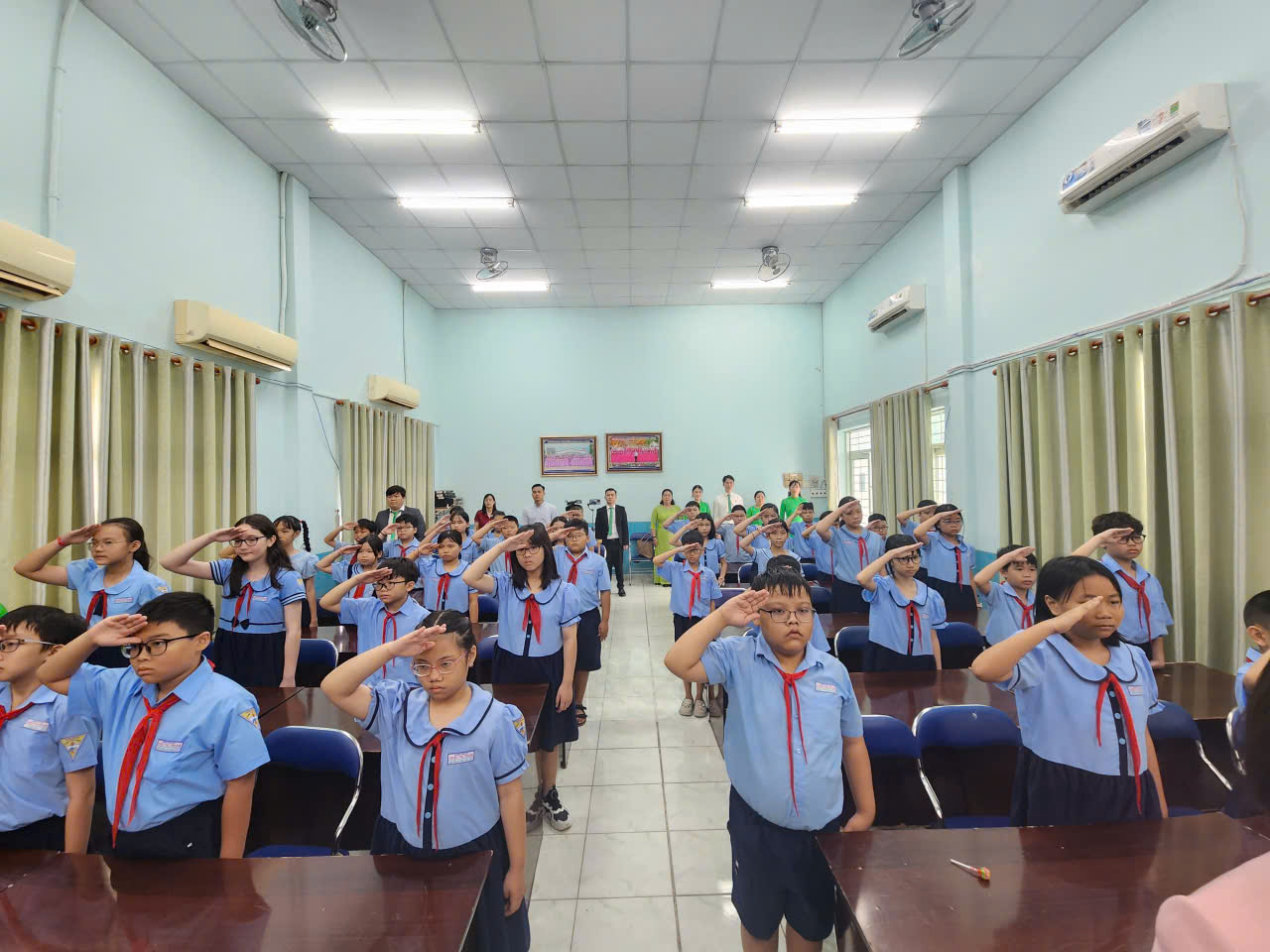 Tưng bừng khai giảng năm học mới đặc biệt chưa từng có - Ảnh 49.