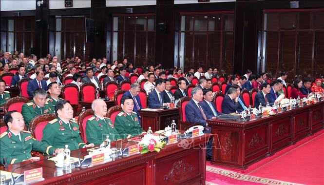 Tổng B&iacute; thư T&ocirc; L&acirc;m dự Lễ Kỷ niệm 80 năm Ng&agrave;y truyền thống Bộ Tổng Tham mưu QĐND Việt Nam- Ảnh 3.