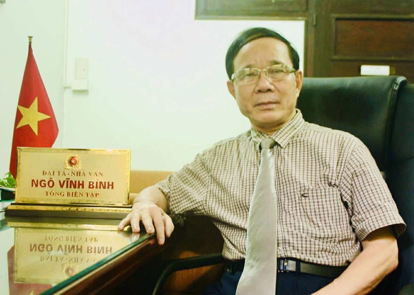 Vĩnh biệt Đại t&aacute;, Nh&agrave; văn Ng&ocirc; Vĩnh B&igrave;nh- Ảnh 1.