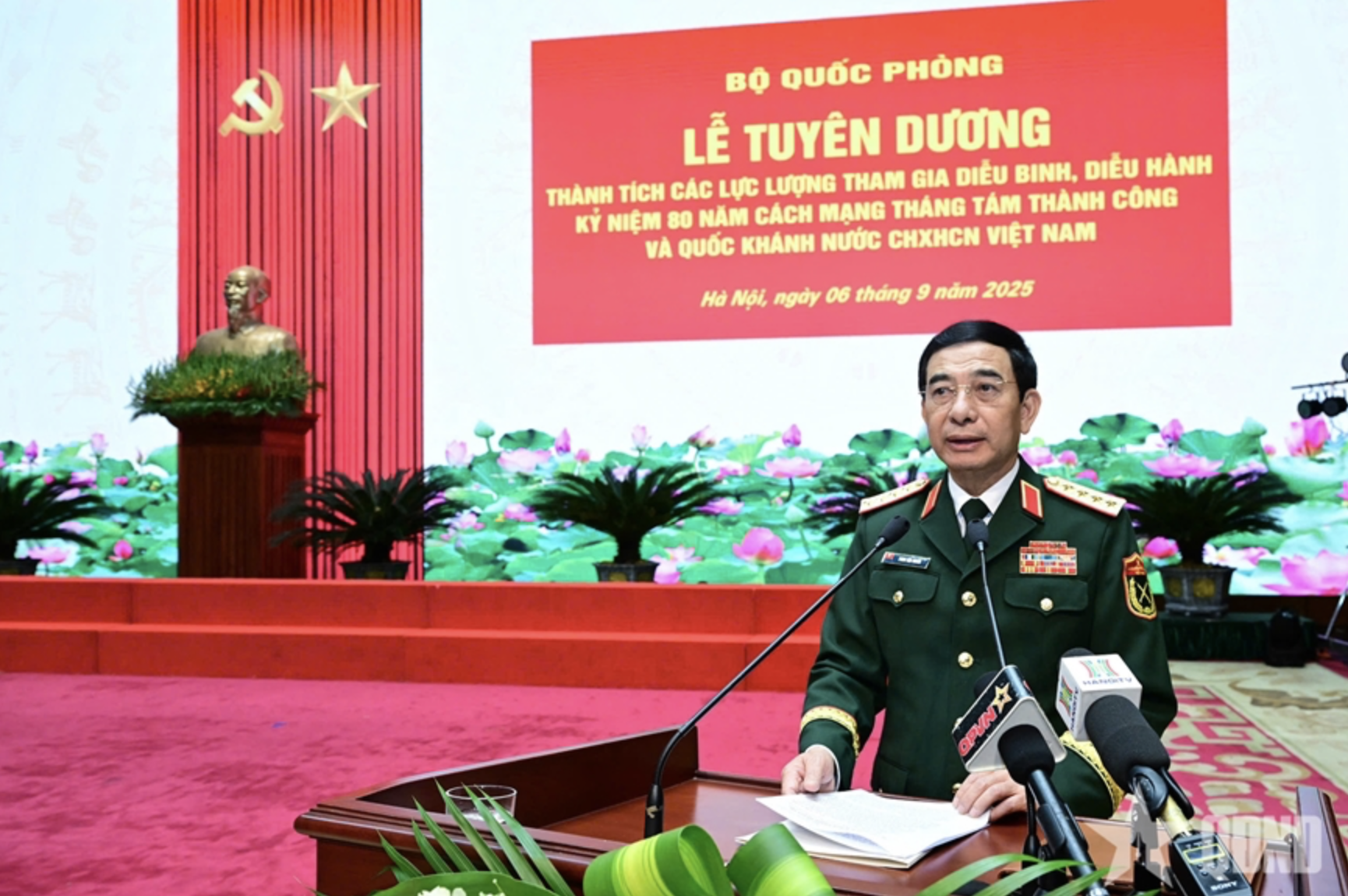 Bộ Quốc ph&ograve;ng tuy&ecirc;n dương c&aacute;c lực lượng tham gia nhiệm vụ A80- Ảnh 2.