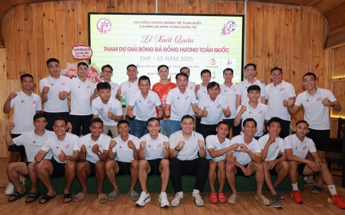 CLB Đồng hương Quảng Trị xuất quân với "Vua phủi Capdervila"