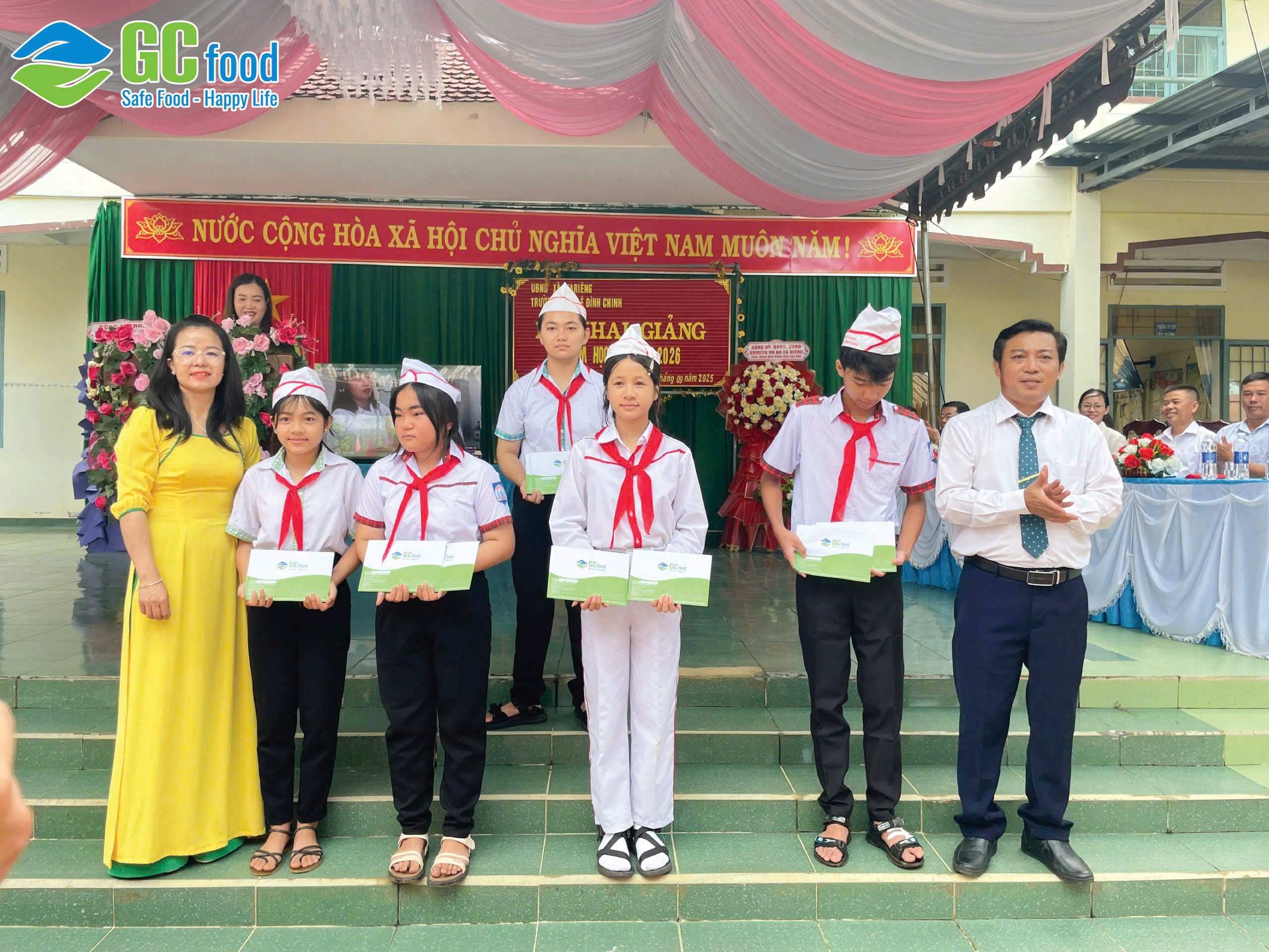 Trao cơ hội – Gieo niềm tin: GC Food đồng hành cùng học sinh nghèo vùng cao- Ảnh 1.