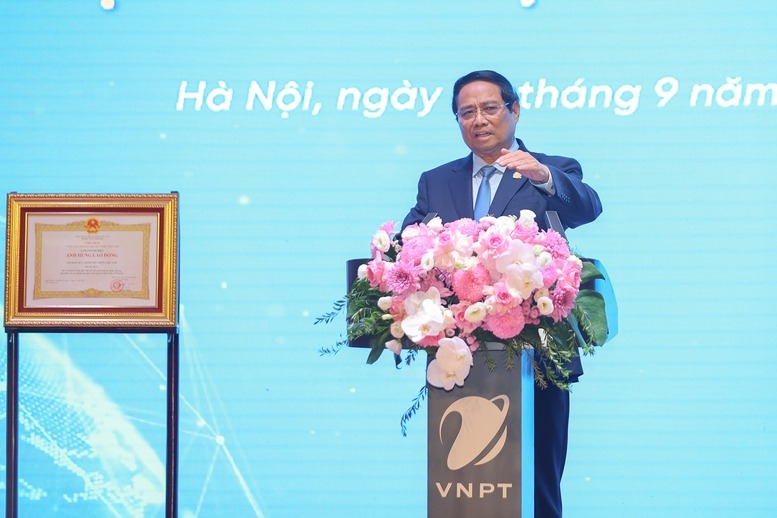 Thủ tướng Phạm Minh Chính: VNPT cần trở thành "bệ phóng" cho các ý tưởng sáng tạo- Ảnh 2.