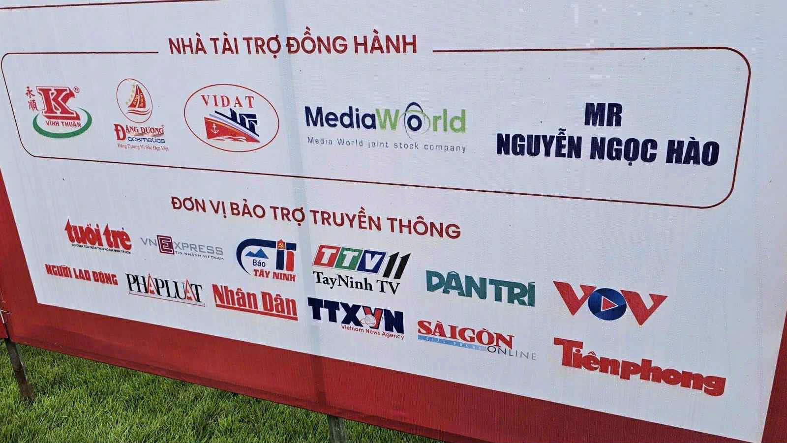 Giải golf tổ chức ở Tây Ninh tự ý đưa tên nhiều cơ quan báo chí vào “Đơn vị bảo trợ truyền thông”- Ảnh 2.