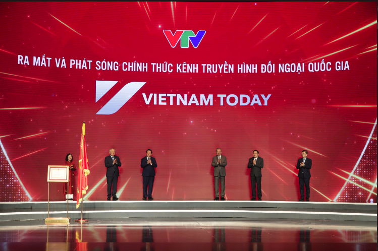 Tổng B&iacute; thư T&ocirc; L&acirc;m trao tặng Hu&acirc;n chương Lao động hạng nhất cho Đ&agrave;i Truyền h&igrave;nh Việt Nam- Ảnh 6.