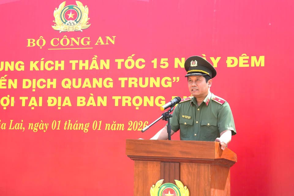 Bộ Công an xuất quân thần tốc 15 ngày đêm Chiến dịch Quang Trung - Ảnh 1.