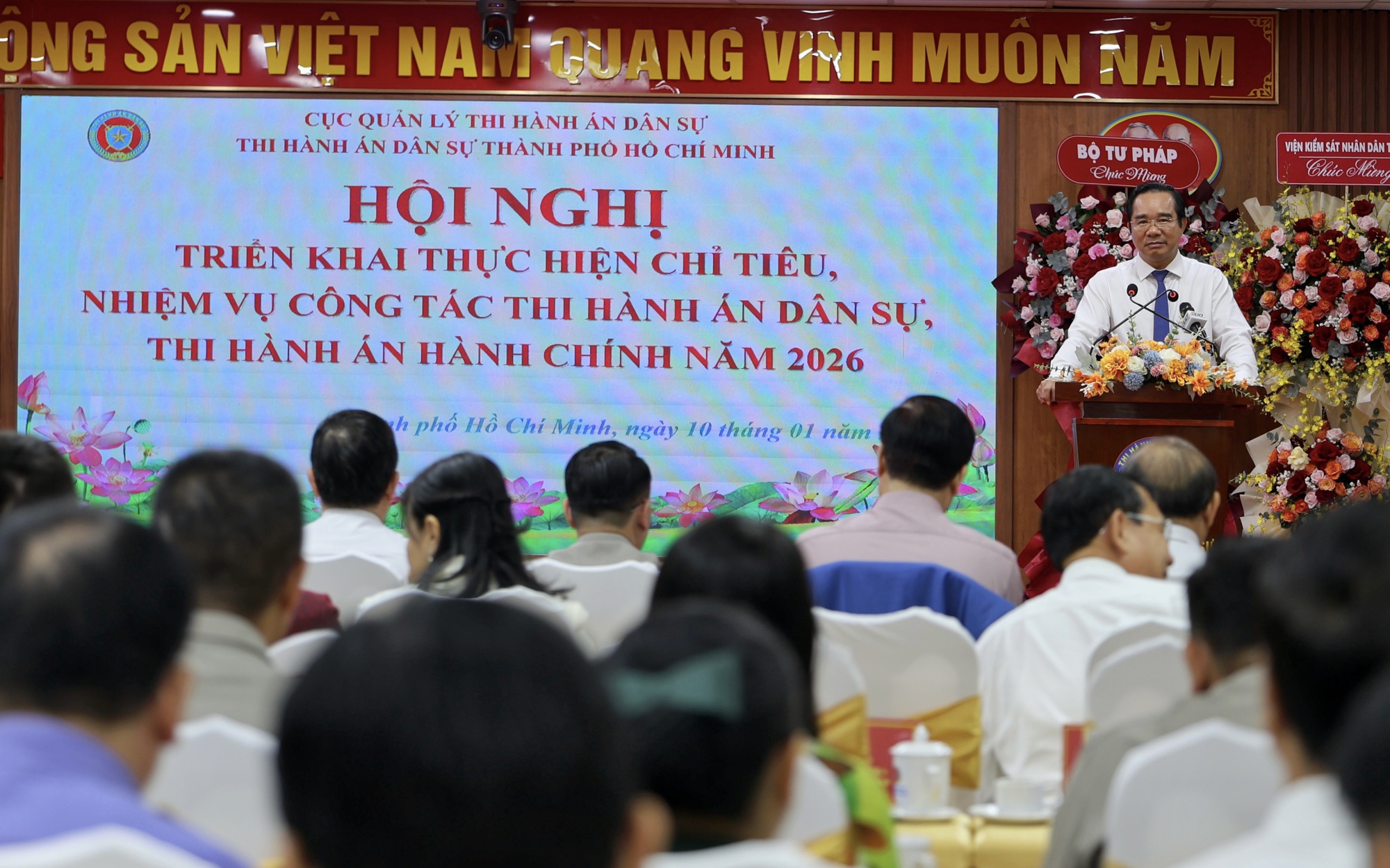 Ấn tượng với chuyển đổi số ngành thi hành án TPHCM