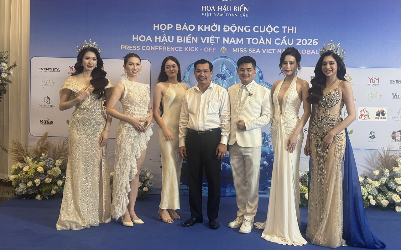 Chung kết Hoa hậu Biển Việt Nam Toàn cầu 2026 sẽ tổ chức tại Cần Thơ
