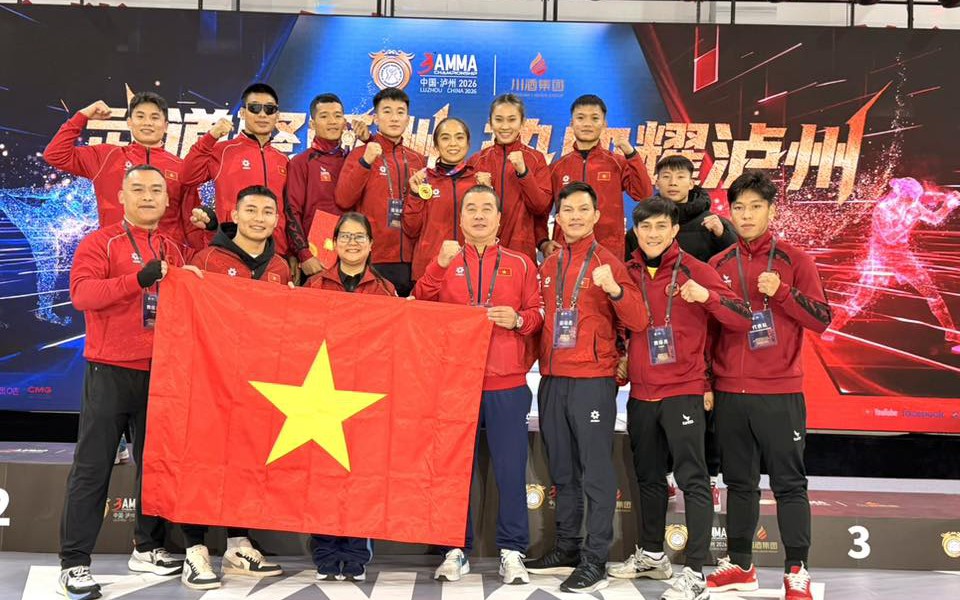 Đoàn MMA Việt Nam giành 1 HCV châu Á nhờ Lò Thị Phung