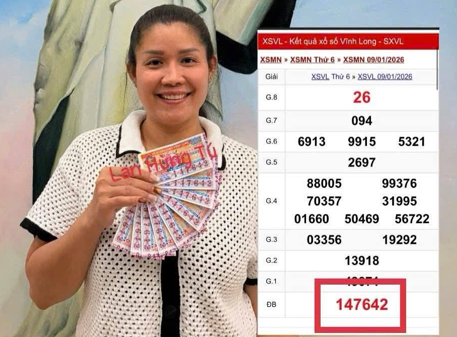 Xổ số miền Nam: Tây Ninh , TPHCM , Vĩnh Long và Cần Thơ trúng độc đắc liên tiếp - Ảnh 4.