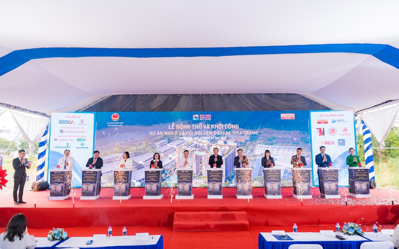 Agribank tài trợ vốn tín dụng dự án Nhà ở xã hội Square Nha Trang
