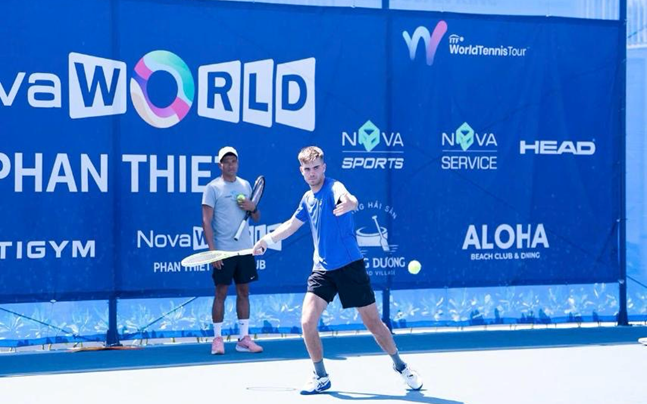 Khán giả Việt Nam đã có thể theo dõi trực tiếp ATP Challenger tại NovaWorld Phan Thiet