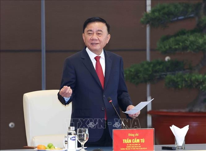 Thường trực Ban Bí thư Trần Cẩm Tú tổng duyệt công tác tổ chức phục vụ Đại hội XIV của Đảng - Ảnh 6.