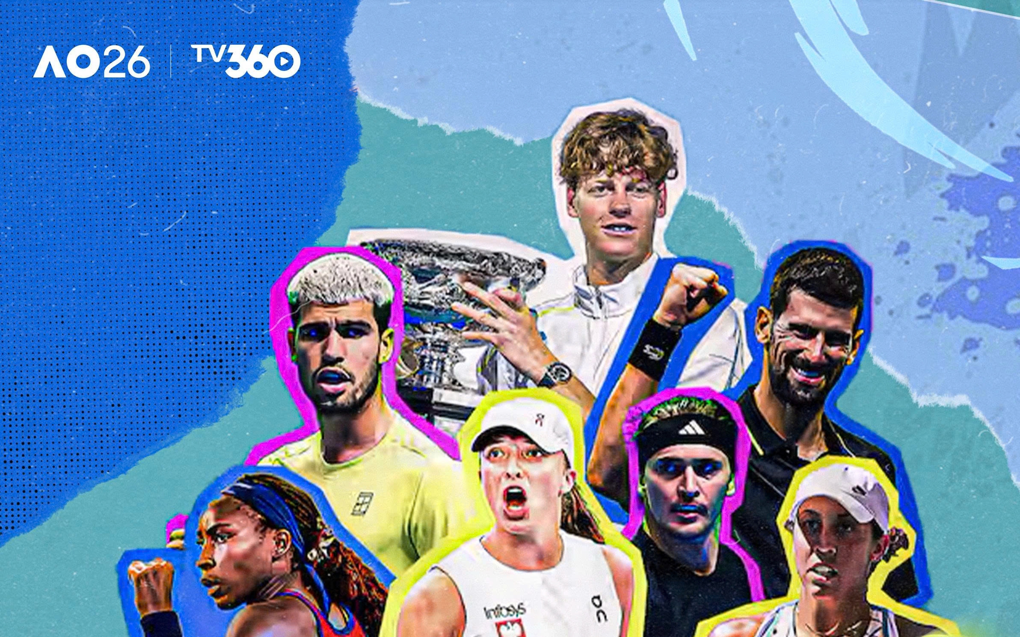 Sinner "hẹn gặp" Djokovic ở bán kết Giải Úc mở rộng 2026?