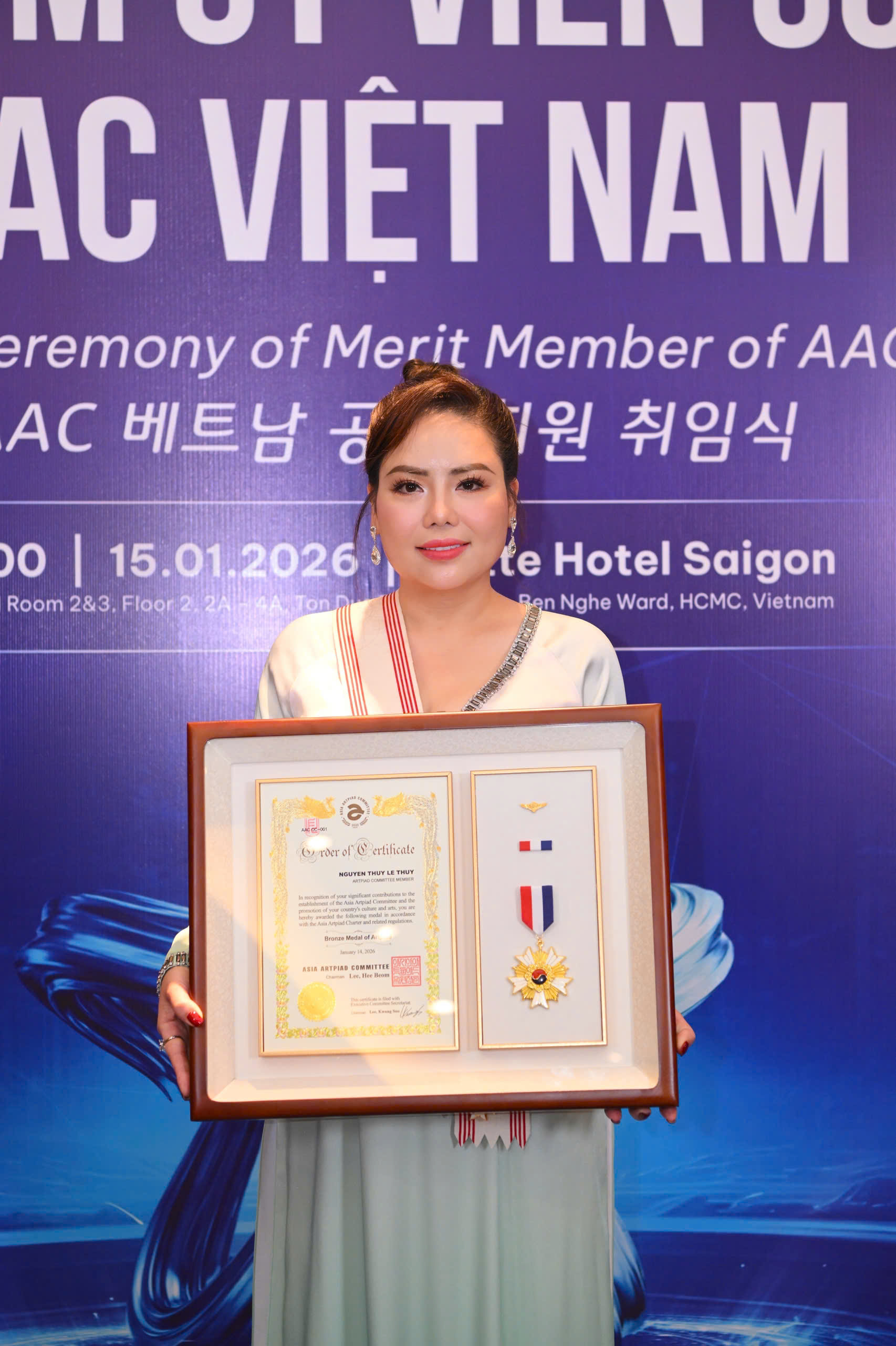 Ủy ban Nghệ thuật Châu Á bổ nhiệm Ủy viên cống hiến tại Việt Nam - Ảnh 1.