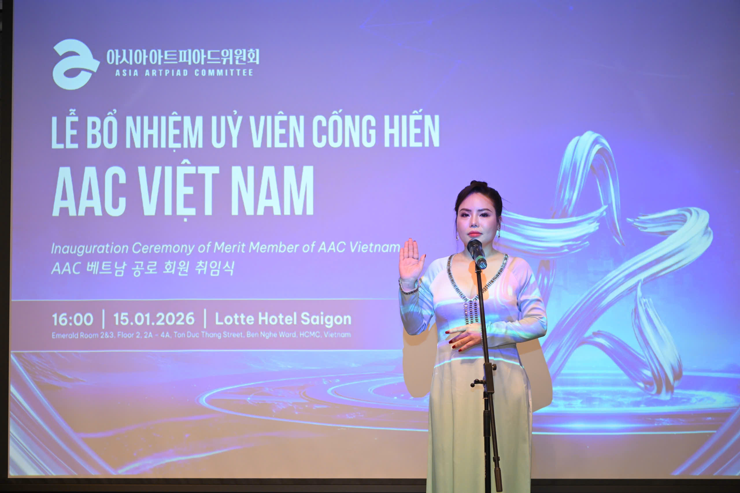 Ủy ban Nghệ thuật Châu Á bổ nhiệm Ủy viên cống hiến tại Việt Nam - Ảnh 2.