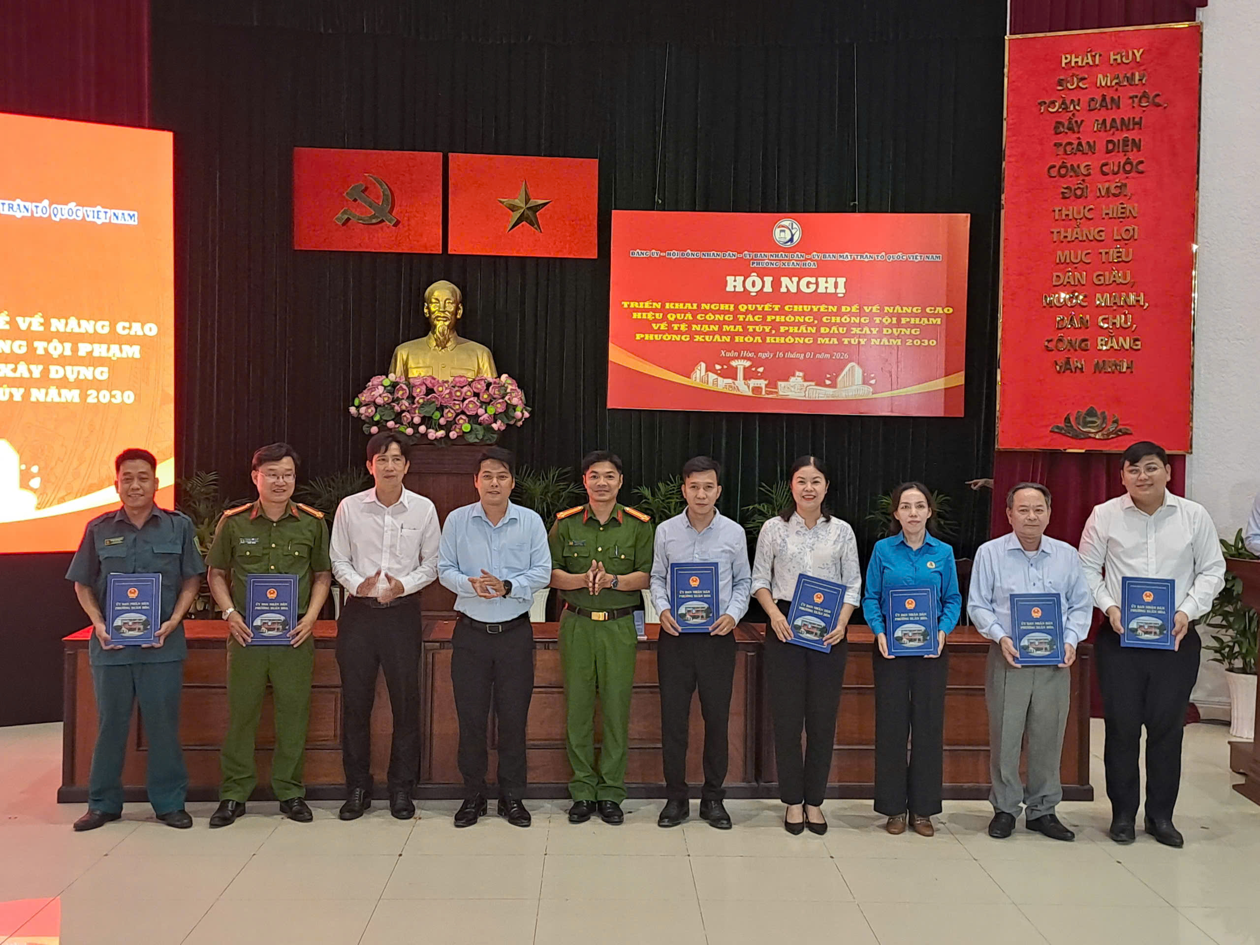 Phường Xu&acirc;n H&ograve;a triển khai nghị quyết x&acirc;y dựng địa b&agrave;n sạch b&oacute;ng ma t&uacute;y - Ảnh 6.