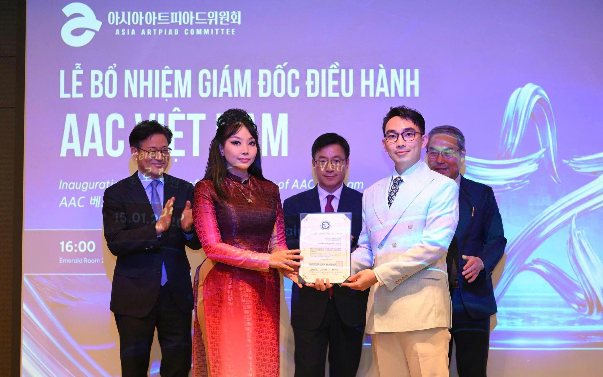 Thạc sỹ Huỳnh Minh Hòa đảm nhận vai trò Giám đốc điều hành AAC tại Việt Nam