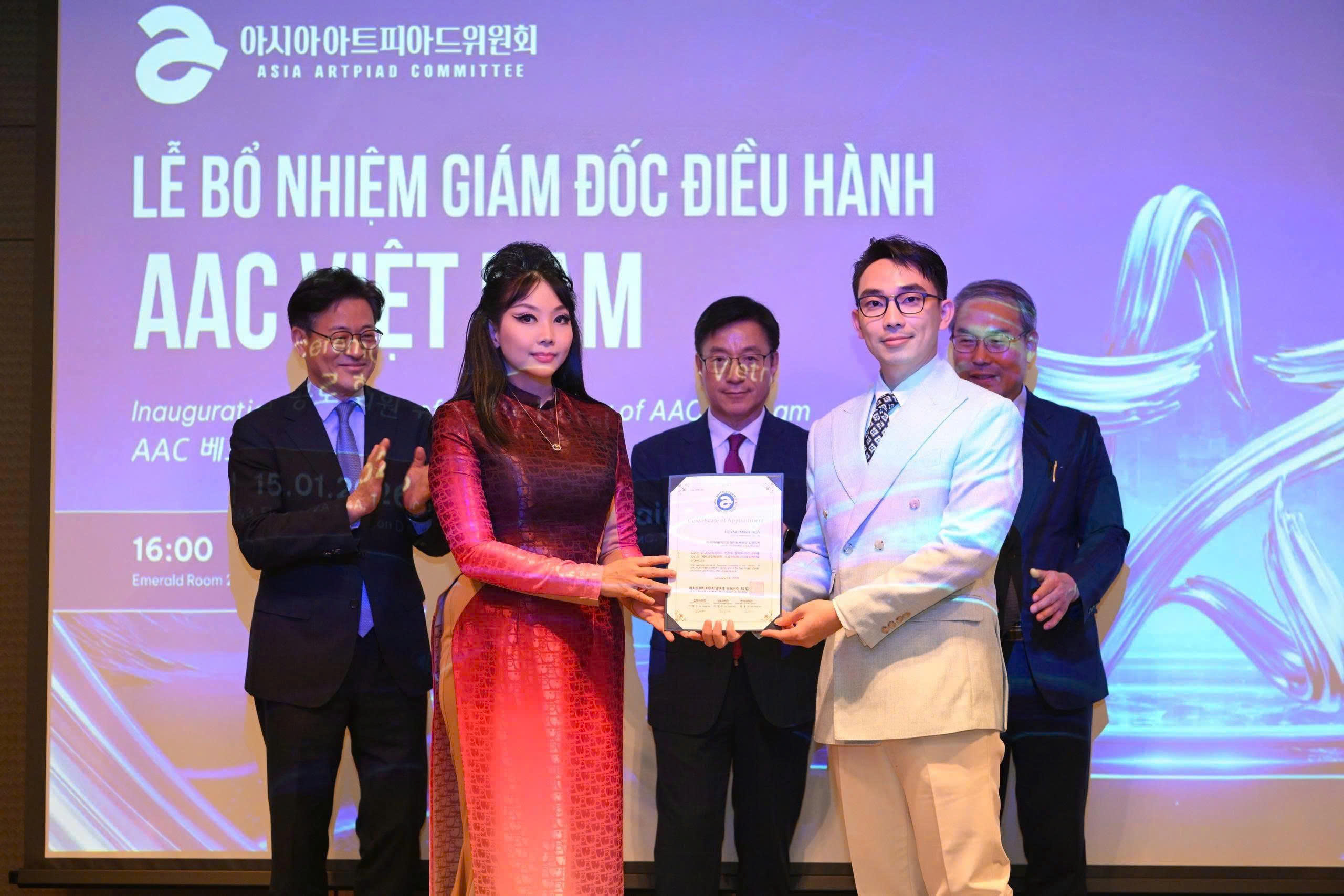 Thạc sĩ Nh&agrave; sản xuất Huỳnh Minh H&ograve;a nhận vai tr&ograve; Gi&aacute;m đốc điều h&agrave;nh AAC tại Việt Nam. - Ảnh 1.