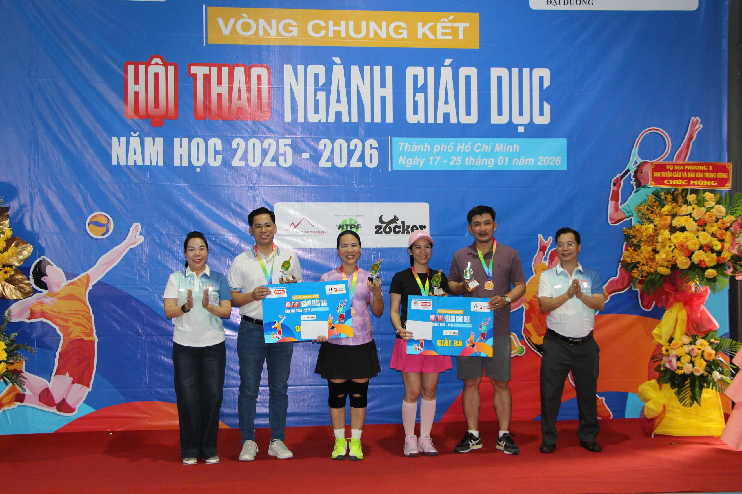 Khai mạc Vòng Chung kết Hội thao ngành Giáo dục TPHCM năm học 2025 - 2026 - Ảnh 1.