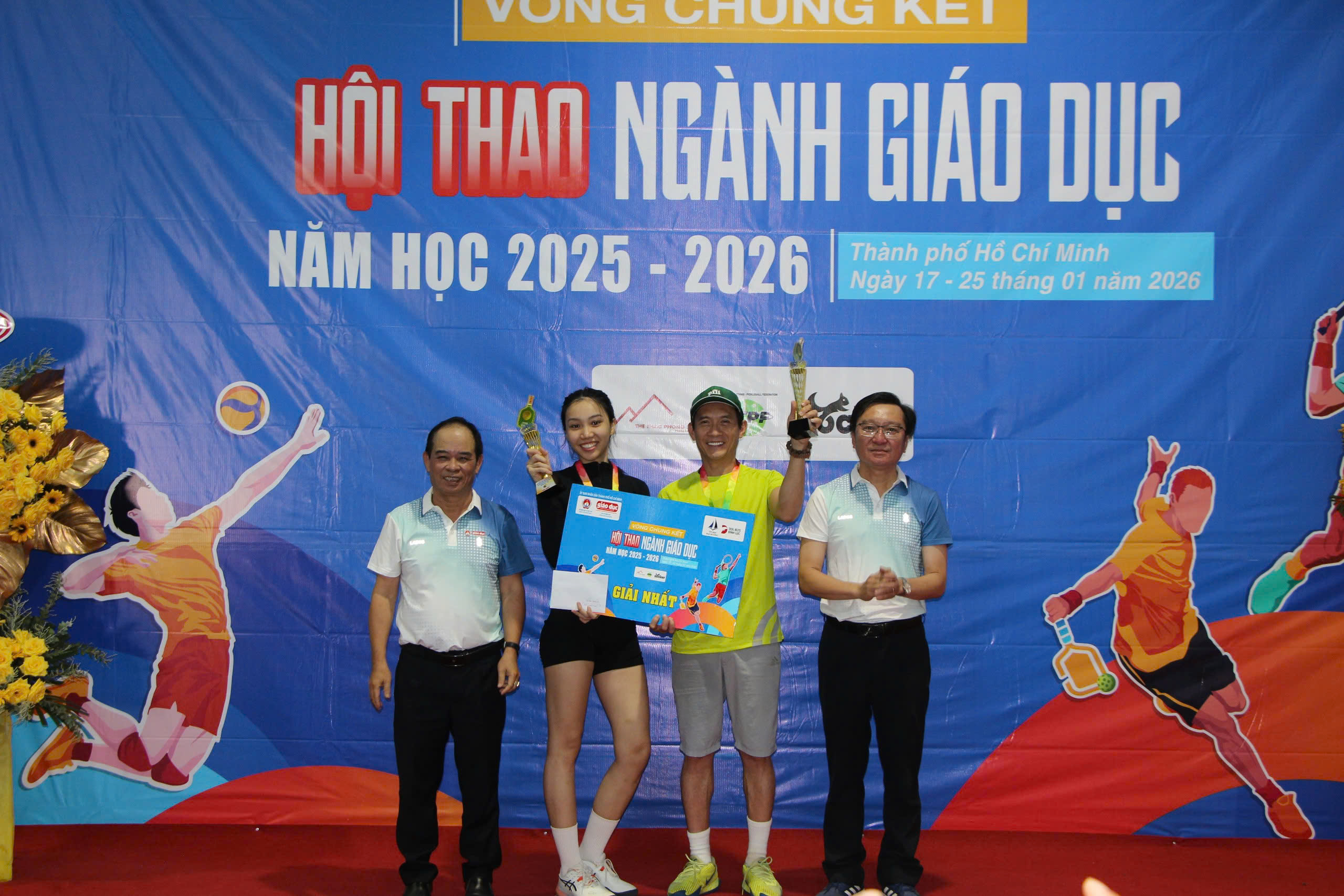 Khai mạc Vòng Chung kết Hội thao ngành Giáo dục TPHCM năm học 2025 - 2026 - Ảnh 2.