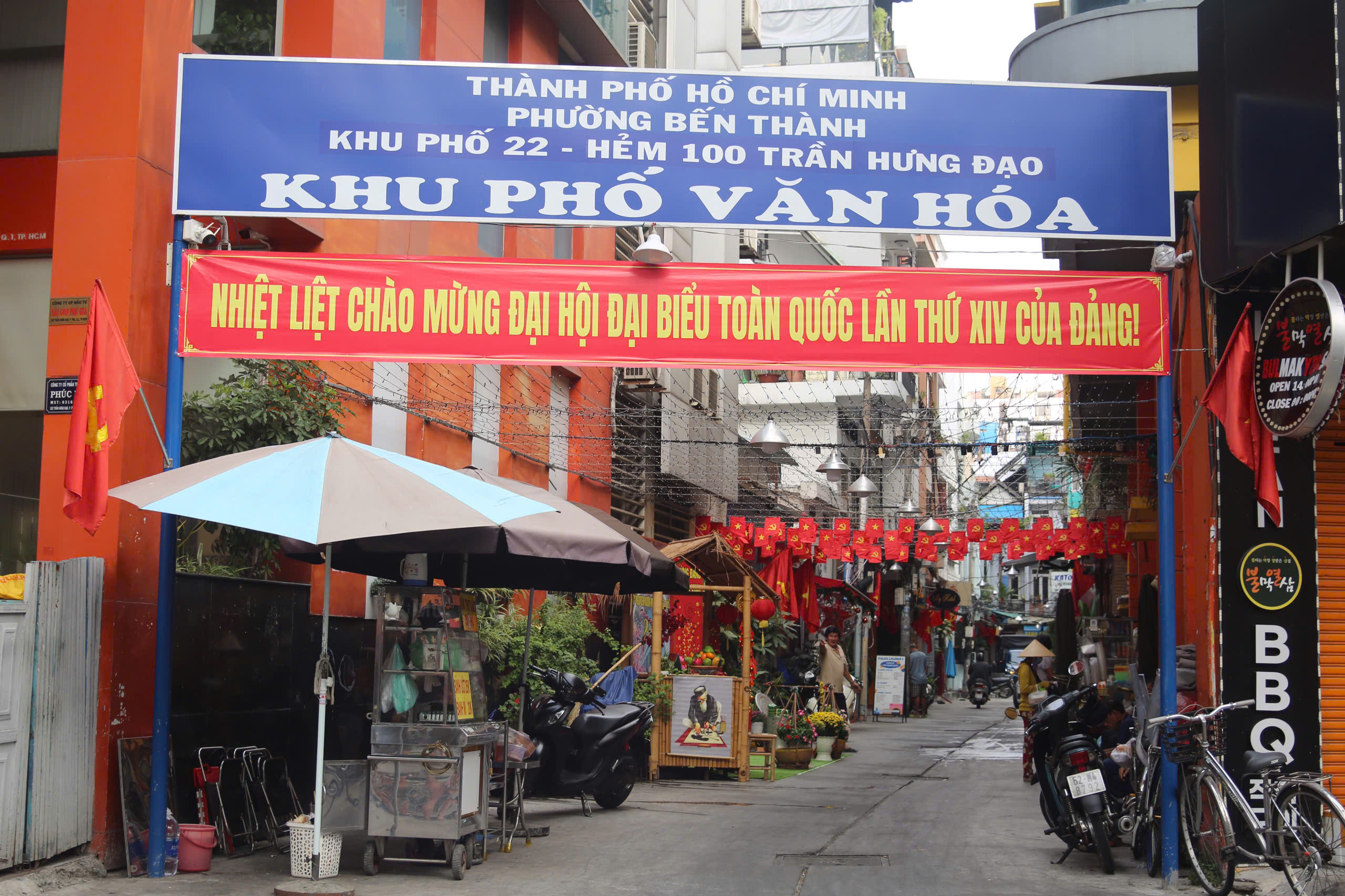 TPHCM rực rỡ cờ hoa, hân hoan hướng về Đại hội XIV của Đảng - Ảnh 19.