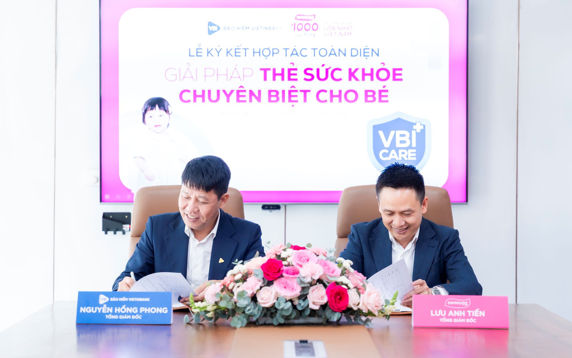 VBI hợp tác với Con Cưng bảo vệ thế hệ tương lai