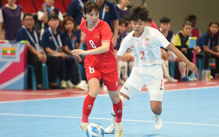 ĐKVĐ Futsal nữ Việt Nam gặp Úc, Philippines tại giải ASEAN Cup