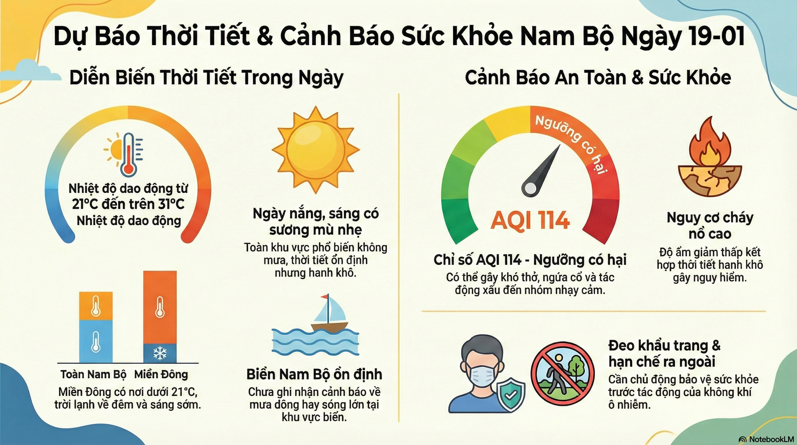 Dự b&aacute;o thời tiết h&ocirc;m nay, 19-1: TPHCM v&agrave; Nam Bộ tiếp tục hanh kh&ocirc; - Ảnh 2.
