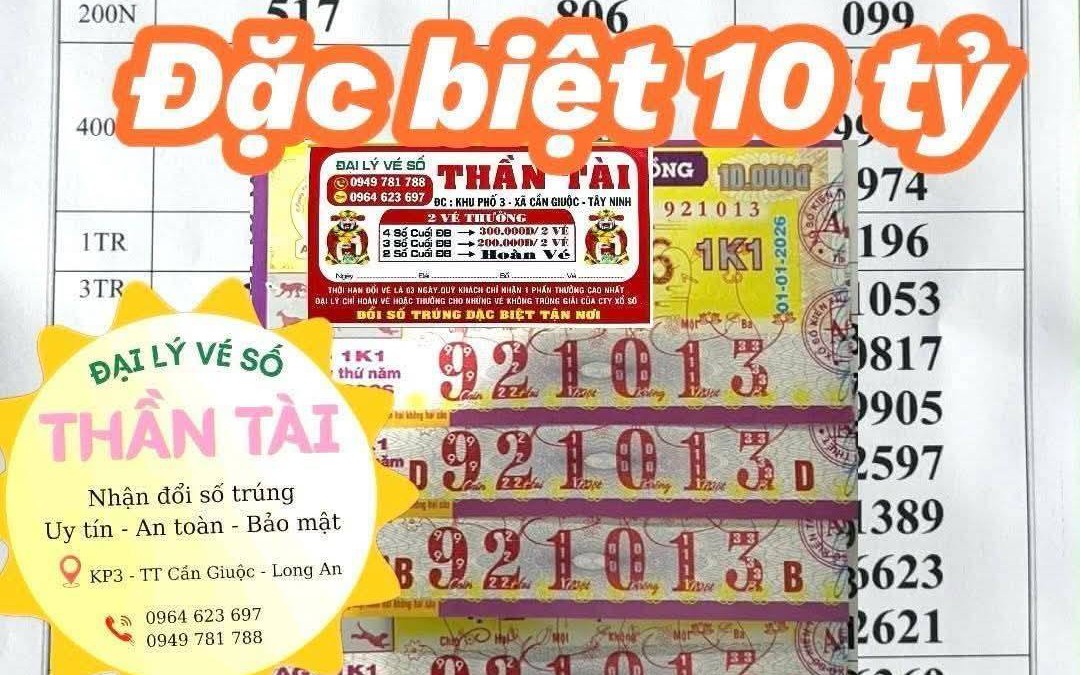 Xổ số miền Nam: Giải độc đắc 84 tỉ đồng trúng ở Tây Ninh, Đồng Tháp, Đồng Nai