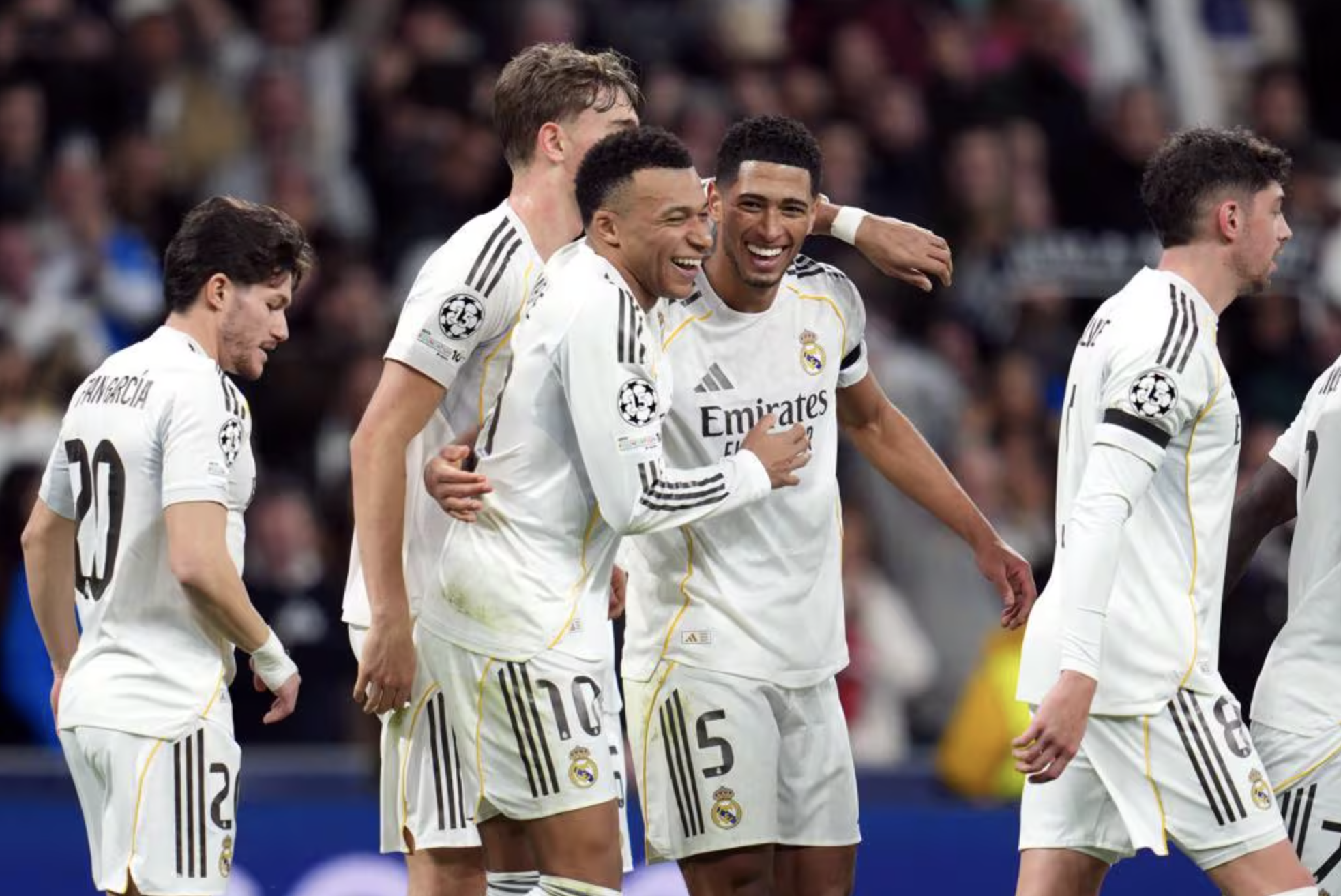 "Song s&aacute;t" Vinicius &ndash; Mbapp&eacute; lập c&ocirc;ng, Real Madrid thắng hủy diệt Monaco - Ảnh 5.