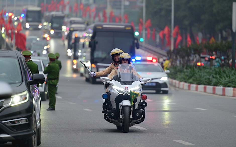 Điều chỉnh phân luồng giao thông phục vụ Đại hội Đảng