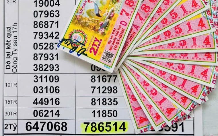 Thêm nhiều người trúng độc đắc xổ số miền Nam chiều 21-1
