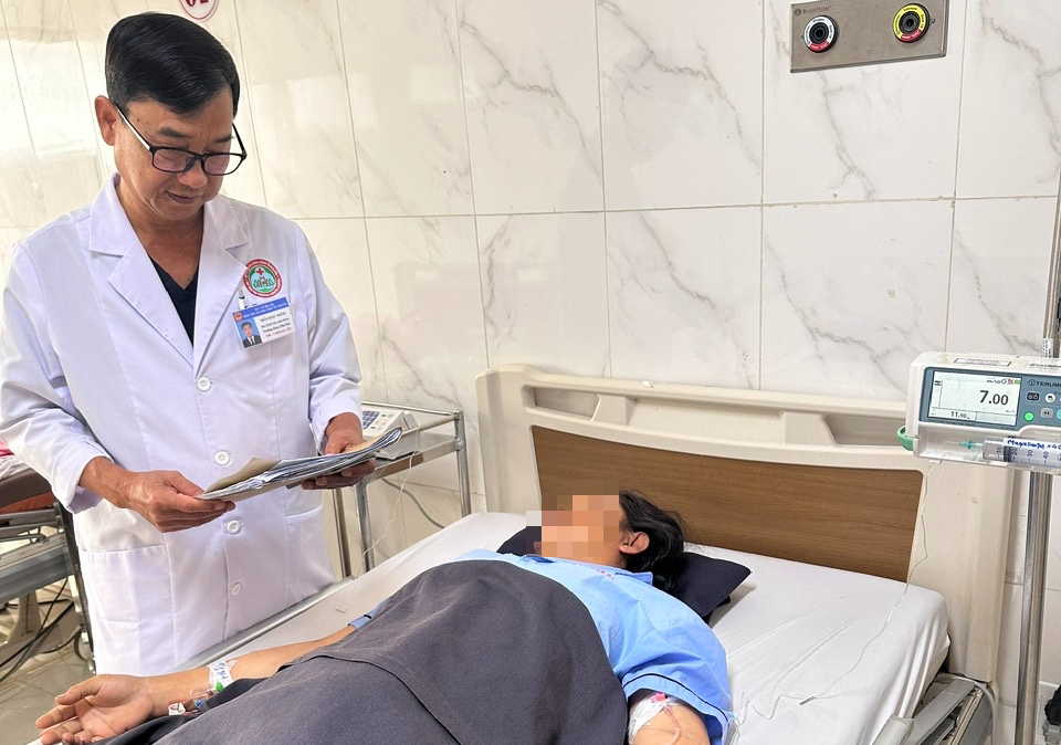 Cứu sống thai phụ vỡ tử cung ở lần mang thai thứ 9 - Ảnh 1.