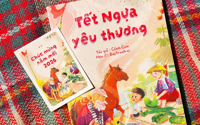 Ký ức văn hóa Tết qua sách thiếu nhi