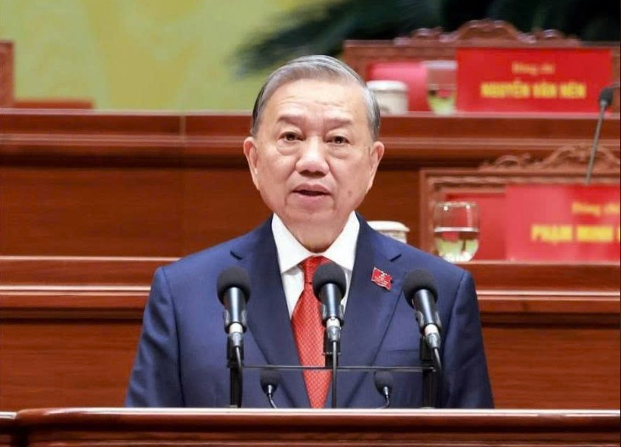 Diễn văn bế mạc Đại hội XIV của Tổng B&iacute; thư T&ocirc; L&acirc;m - Ảnh 1.