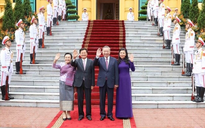 Tổng Bí thư, Chủ tịch nước Lào và Phu nhân sắp thăm Việt Nam